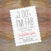 Typo für einfaches Schwarz-Weiß-Party Einladung