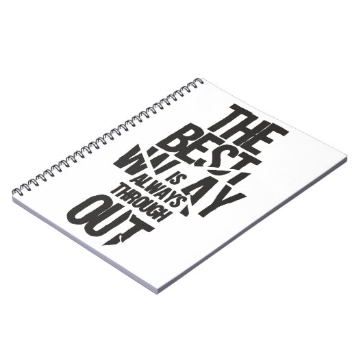 Typo Notizblock (Linke Seite)