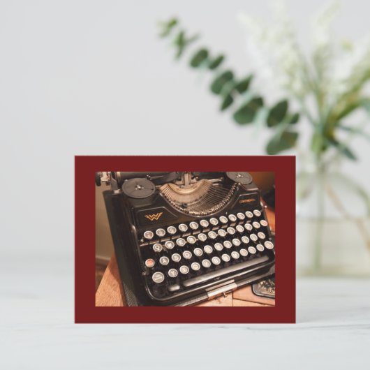 Typo Postkarte (Stehend Vorderseite)