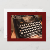 Typo Postkarte (Vorne/Hinten)