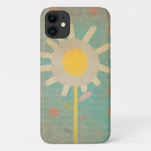 Typo Vintag Türkis Alte Blume iPhone Case-Mate iPhone Hülle