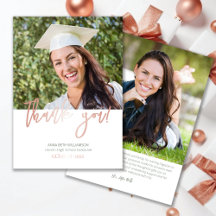 Typografie 2 Foto Sage and Rose Gold Abschluss