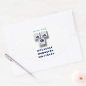 typografie_2_mit dir_2 ovaler aufkleber (Umschlag)