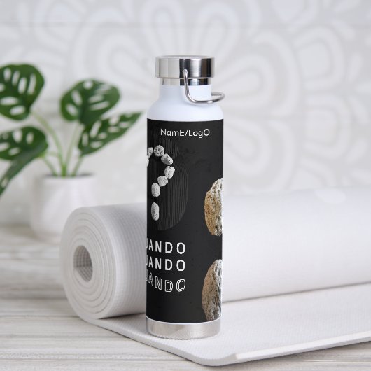 typografie_3_now oder nie trinkflasche (Yoga)