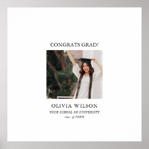 Typografie Abschluss Gast Signature Poster