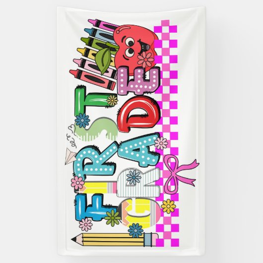 Typografie Banner (Vertikal)