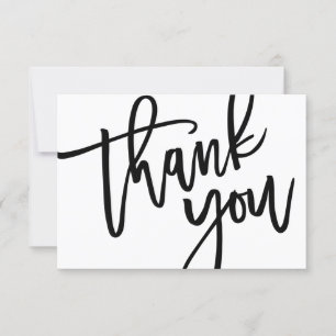 Typografie, Briefe, Brautparty, Hochzeit Dankeskarte