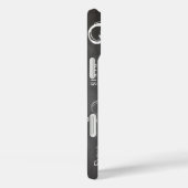 Typografie Calligrafie Paris Frankreich Eiffelturm Case-Mate iPhone Hülle (Rückseite / Rechts)