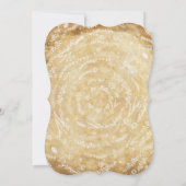 Typografie Calligrafie Paris Frankreich Eiffelturm Einladung (Rückseite)