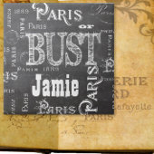 Typografie Calligrafie Paris Frankreich Eiffelturm Fliese