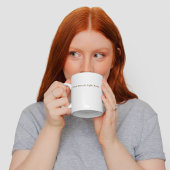 Typografie Coffee Lover Lustiger Sprüche Aufkleber