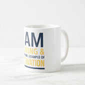 Typografie Coffee Tasse (VorderseiteRechts)