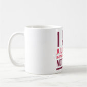 Typografie Coffee Tasse (Links)