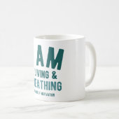 Typografie Coffee Tasse (VorderseiteRechts)
