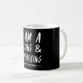 Typografie Coffee Tasse (VorderseiteRechts)