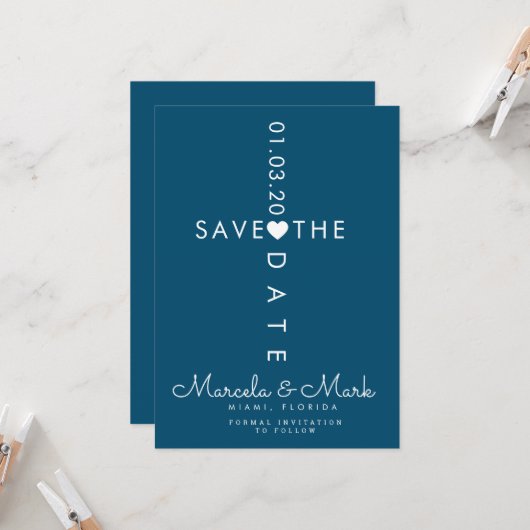 Typografie Cross Speichern Sie die Datenkarte Karte (Vorderseite/Rückseite Beispiel)