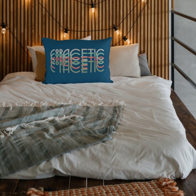 Typografie der Copessig Retro-1920er, Farben Dekokissen (Front and Back designs are the same.)