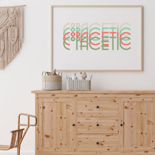 Typografie der Copessig Retro-1920er, Farben Poster