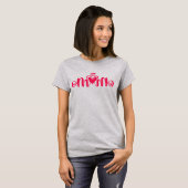 Typografie der eleganten Design Text-Mama mit Herz T-Shirt (Vorne ganz)