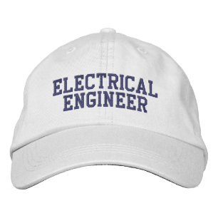 Typografie der Elektrotechnik Bestickte Baseballkappe