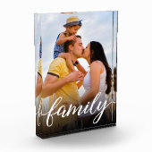 Typografie der Familienschrift Moderne Custom Fotoblock (Links)