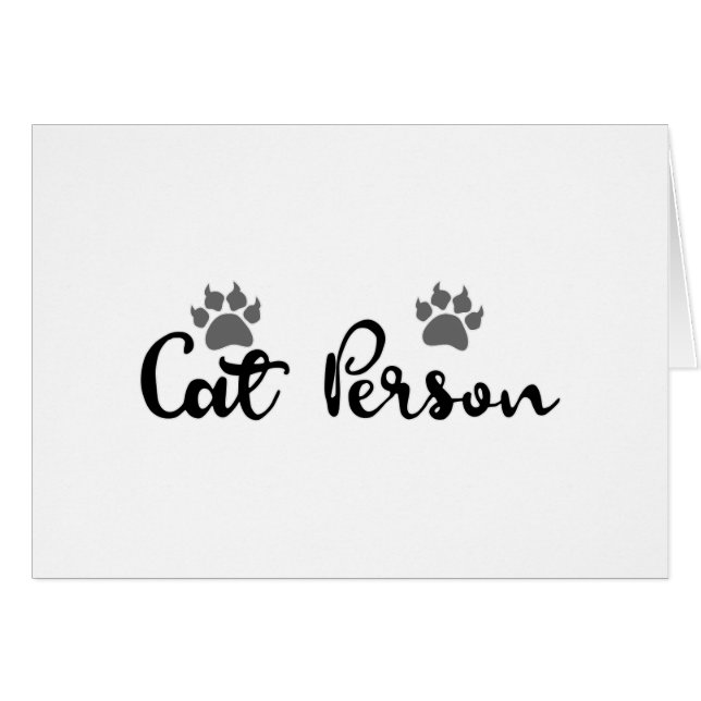 Typografie der Katze (Vorderseite (Horizontal))