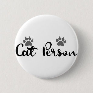 Typografie der Katze Button
