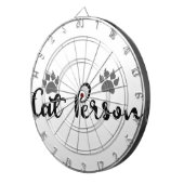 Typografie der Katze Dartscheibe (Vorderseite rechts)