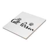 Typografie der Katze Fliese (Seite)