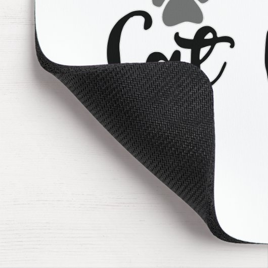 Typografie der Katze Mousepad (Ecke)