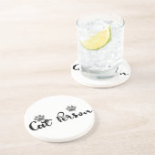 Typografie der Katze Untersetzer (Seite)