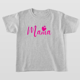 Typografie der Mama Text im eleganten Design T-Shirt