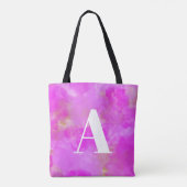 Typografie des Monogrammes Tasche (Rückseite)