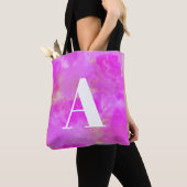 Typografie des Monogrammes Tasche (Von Nahem)