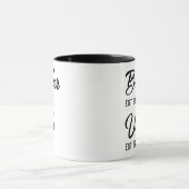 Typografie des personalisierten Bruders zu Onkel E Tasse (Zentrum)