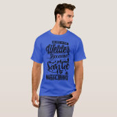 Typografie einzigartiges Zitat Mädchen T-Shirt (Vorne ganz)