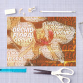 Typografie Embedded Word Cloud Rustikale Enttäusch Seidenpapier (Handwerk)