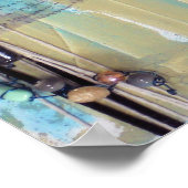 Typografie Family Mixed Media Art Print Poster (Ecke)