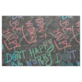 Typografie farbig stoff (Fat Quarter (45,7 x 55,9 cm))