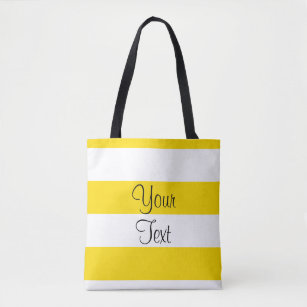 Typografie Fügen Sie Ihren Text Gelb-Weiße Schulte Tasche
