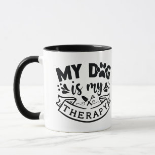 Typografie für mein Hund mit Sonderdog Tasse