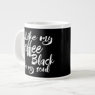 Typografie gefällt mir mein Kaffeekarton so wie me Jumbo-Tasse