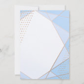 Typografie Gold Glitzer Restaurant NEU Eröffnung Einladung (Rückseite)