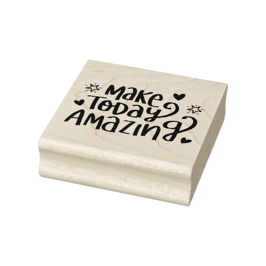 Typografie Gummistempel (Stempel)