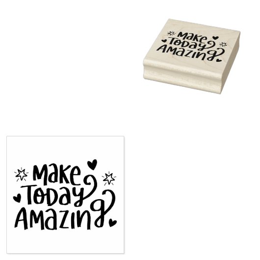 Typografie Gummistempel (Stempel)