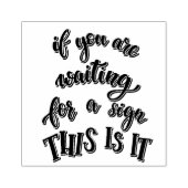 Typografie Gummistempel (Prägung)