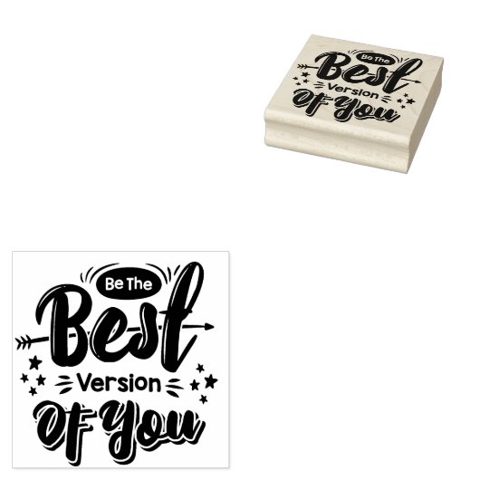 Typografie Gummistempel (Stempel)