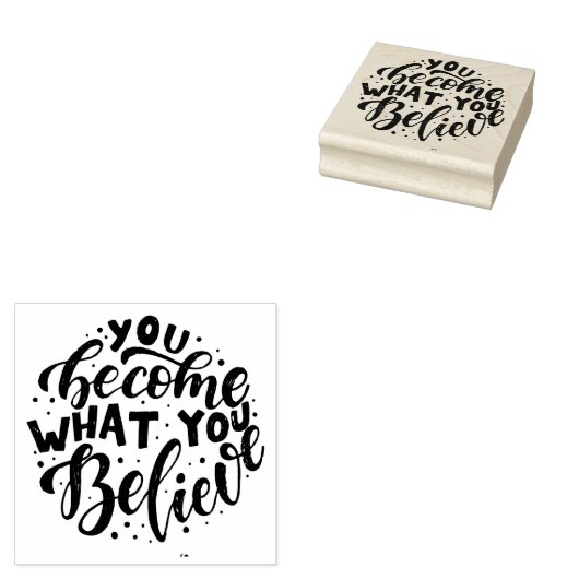 Typografie Gummistempel (Stempel)