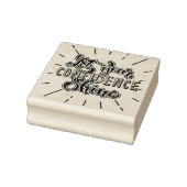 Typografie Gummistempel (Stempel)