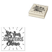 Typografie Gummistempel (Stempel)